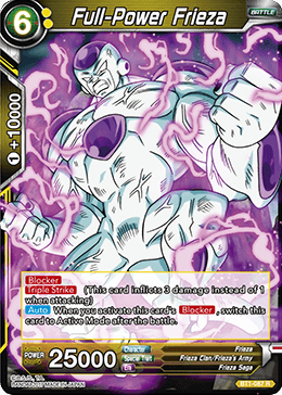 Dragon Ball Super TCG | BT1-087 Full-Power Frieza DBZ Exchange Dragon Ball Super TCG | BT1-087 Full-Power Frieza DBZ Exchange