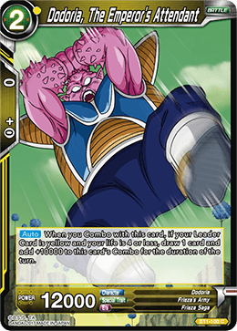 BT1-100 Dodoria The Emperor's Attendant