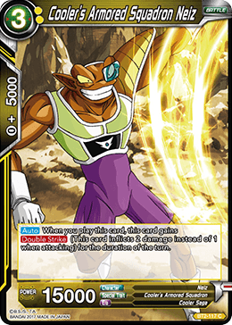 Dragon Ball Super TCG | BT2-117 Cooler's Armored Squadron Neiz DBZ Exchange Dragon Ball Super TCG | BT2-117 Cooler's Armored Squadron Neiz DBZ Exchange