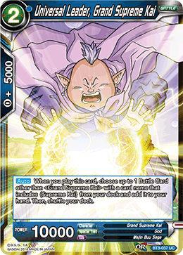 BT3-037 Universal Leader, Grand Supreme Kai