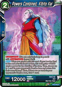 dragon ball super card game super combo Dragon Ball Super TCG
