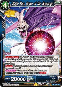 Dragon Ball Super TCG | BT3-050 Majin Buu, Dawn of the