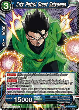 BT4-027 City Patrol Great Saiyaman