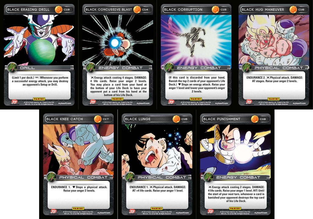 Black Booster Common Playset - Base Set