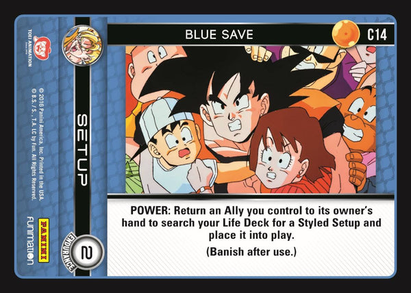 DBZ CCG | C14 Blue Save – DBZ Exchange