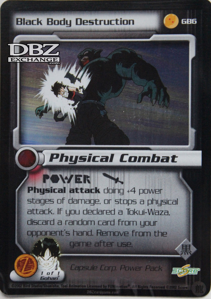 GB6 Black Body Destruction