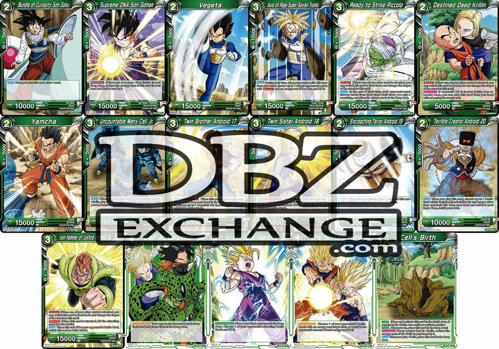 Green Common Set - Union Force (B02)