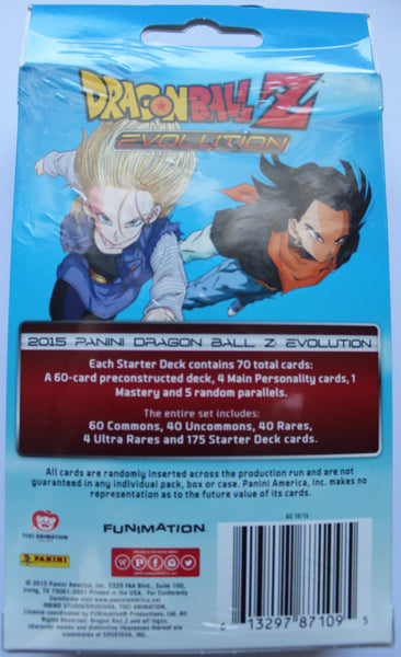 Dragon Ball Z TCG Panini Evolution Starter Deck – MP Hi-Tech Set Foil – LP To Near Mint