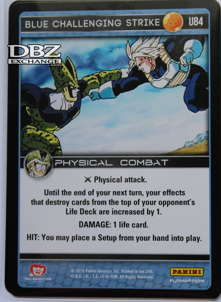 U84 Blue Challenging Strike