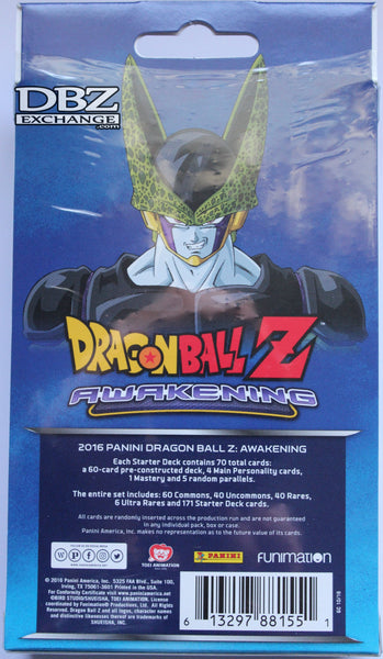 dragon ball super card game starter deck the awakening Panini DBZ CCG