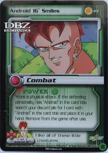 Retro DBZ CCG | P7 Android 16 Smiles – DBZ Exchange