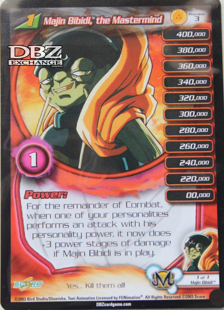 Preview 3 Majin Bibidi the Mastermind Lv1