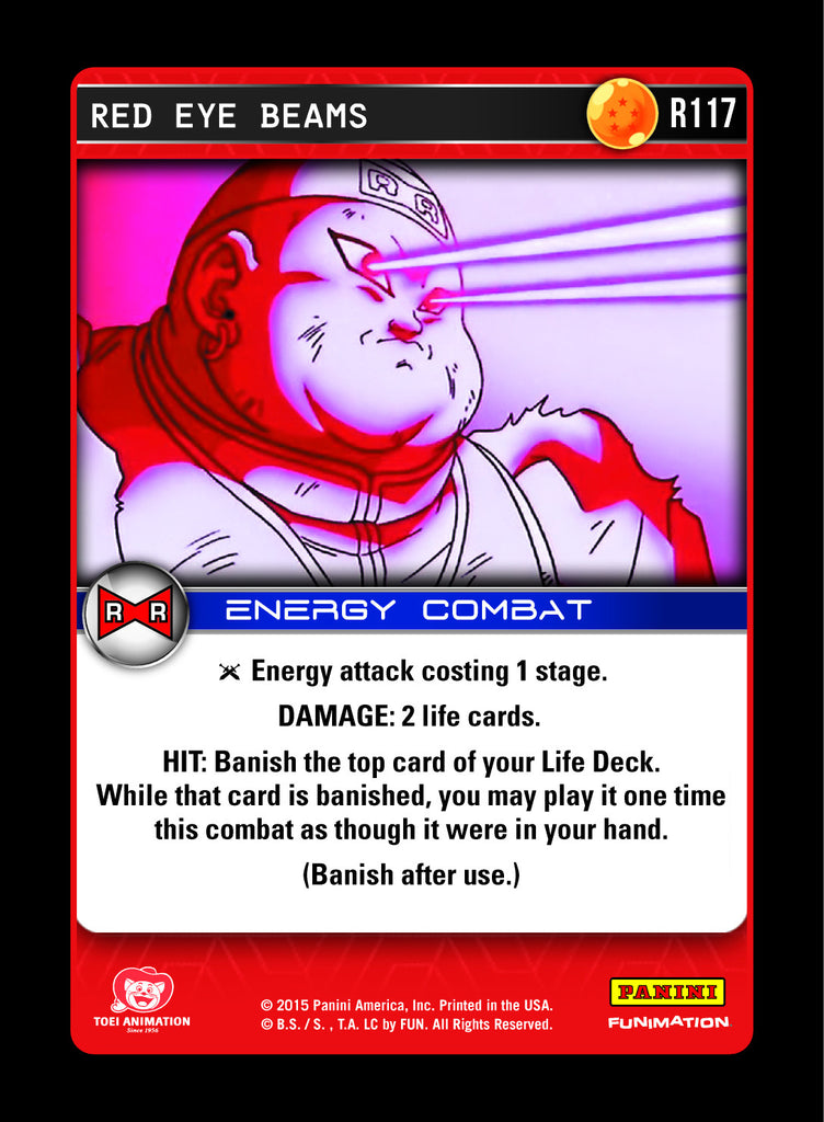 R117 Red Eye Beams