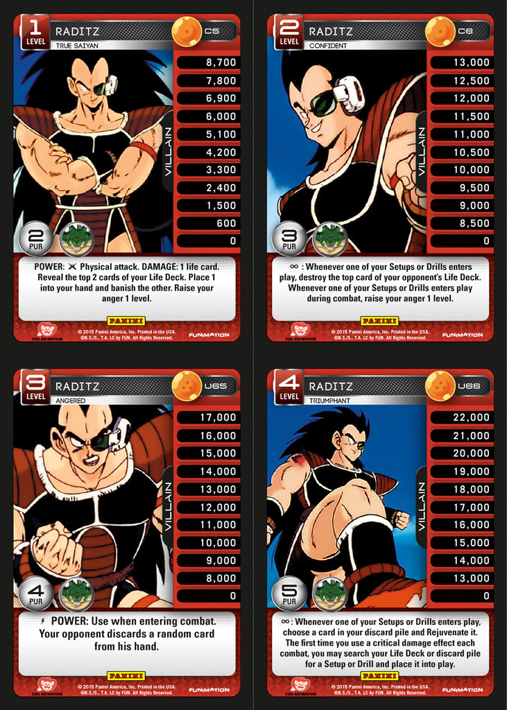 Raditz Lv1-4