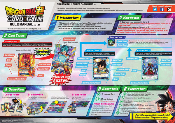 Dragon Ball Super TCG | Dragon Ball Super TCG - Rule Manual DBZ Exchange Dragon Ball Super TCG | Dragon Ball Super TCG - Rule Manual DBZ Exchange
