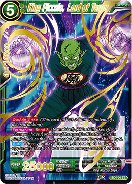 Dragon Ball Super TCG | SD4-04 King Piccolo, Lord of Terror – DBZ