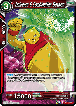 TB1-020 Universe 6 Combination Botamo