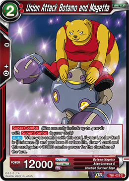 TB1-022 Union Attack Botamo and Magetta