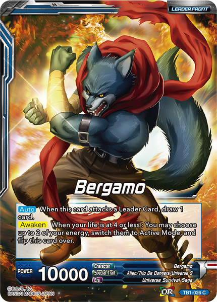 Dragon Ball Super TCG | TB1-026 Bergamo