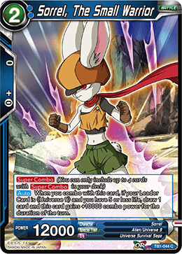 TB1-044 Sorrel, The Small Warrior