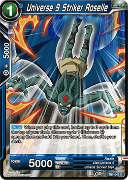 TB1-045 Universe 9 Striker Roselle
