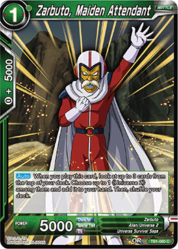 TB1-060 Zarbuto, Maiden Attendant