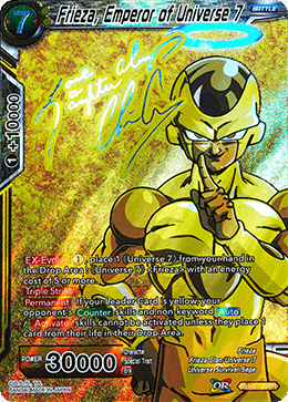 Dragon Ball Super TCG | SPR - Alternate TB1-077 Frieza, Emperor of Universe 7 DBZ Exchange Dragon Ball Super TCG | SPR - Alternate TB1-077 Frieza, Emperor of Universe 7 DBZ Exchange