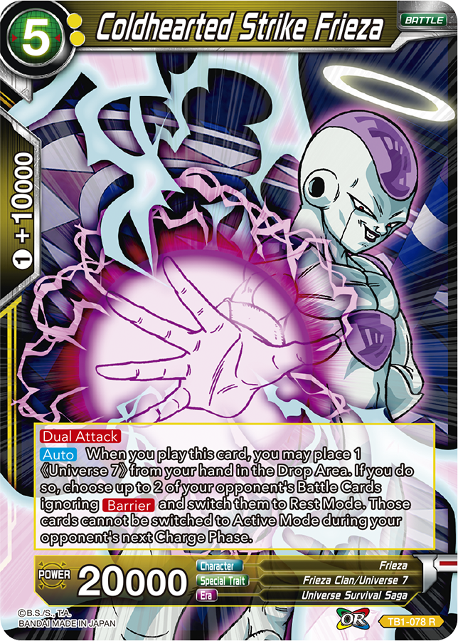 TB1-078 Coldhearted Strike Frieza