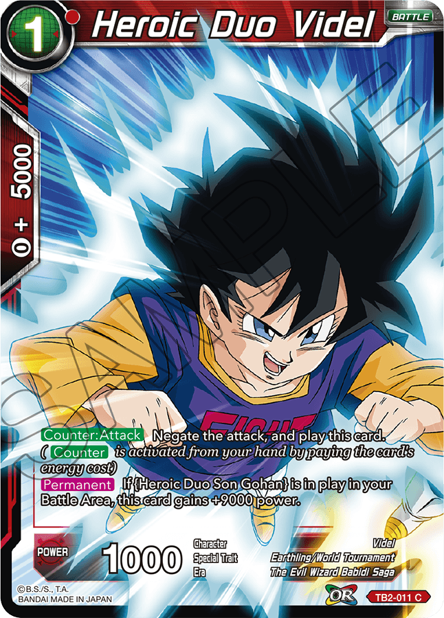 TB2-011 Heroic Duo Videl