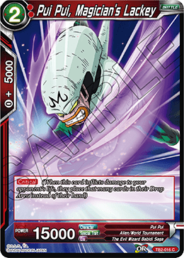 TB2-016 Pui Pui, Magician's Lackey