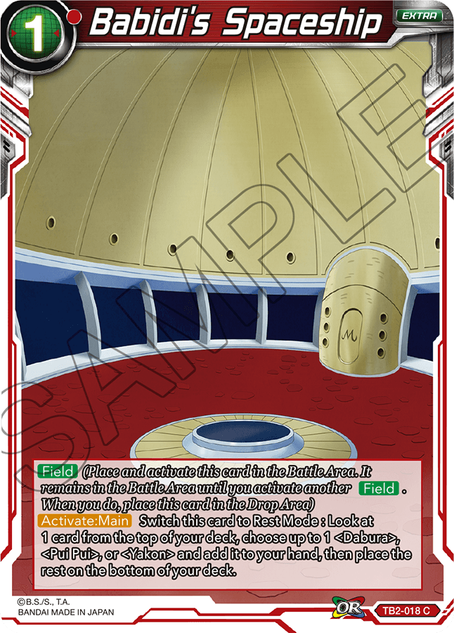 TB2-018 Babidi's Spaceship
