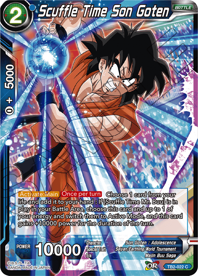 TB2-022 Scuffle Time Son Goten