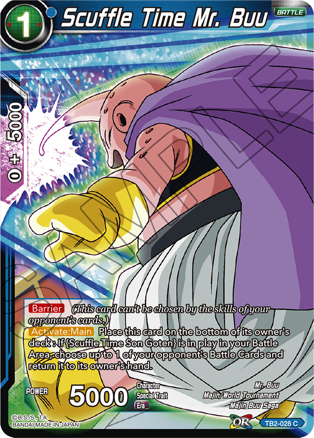 TB2-028 Scuffle Time Mr. Buu