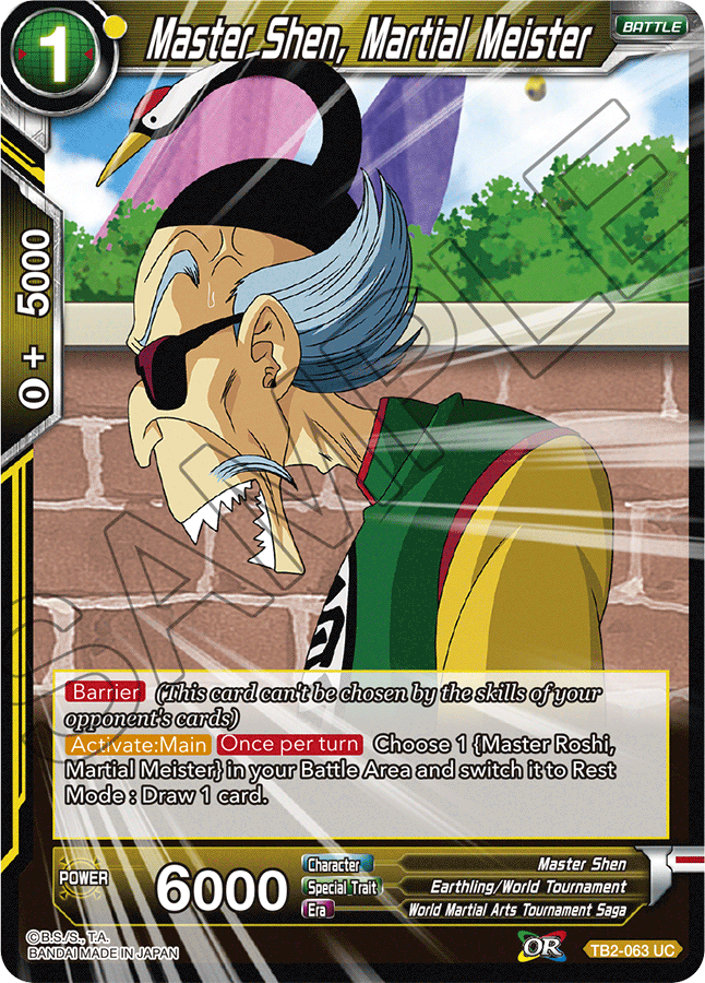 TB2-063 Master Shen, Martial Meister