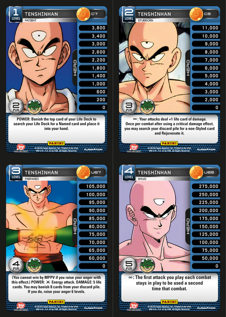 Tenshinhan Lv1-4