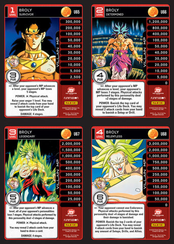 Broly Lv1-4