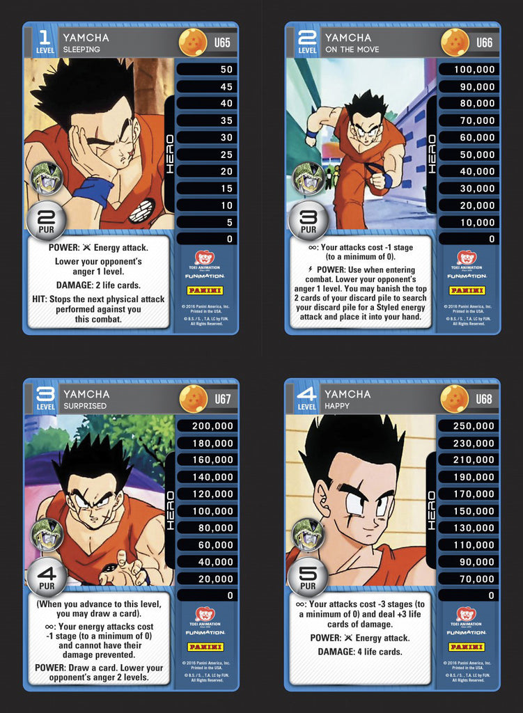 Yamcha Lv1-4