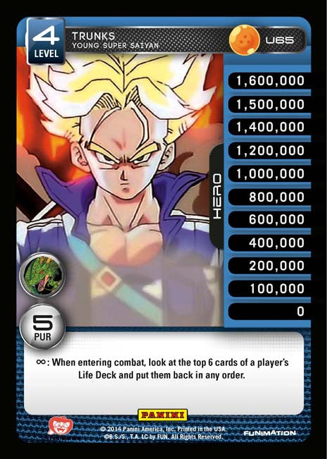 U65 Trunks Young Super Saiyan Lv4