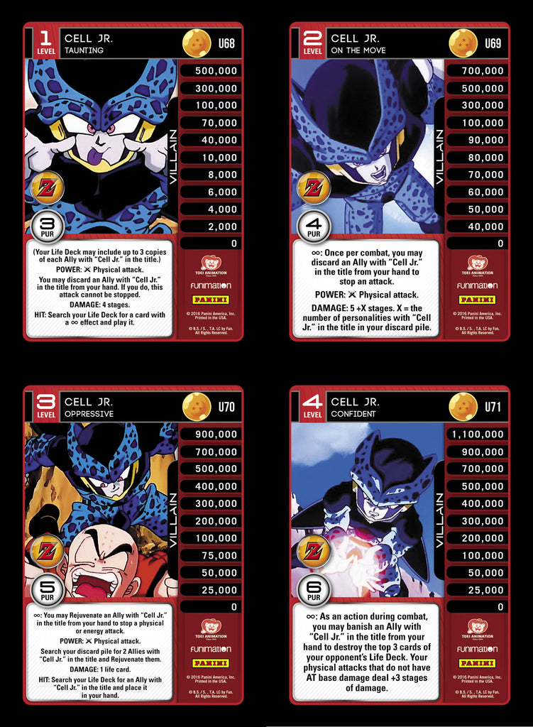 Cell Jr. Lv1-4