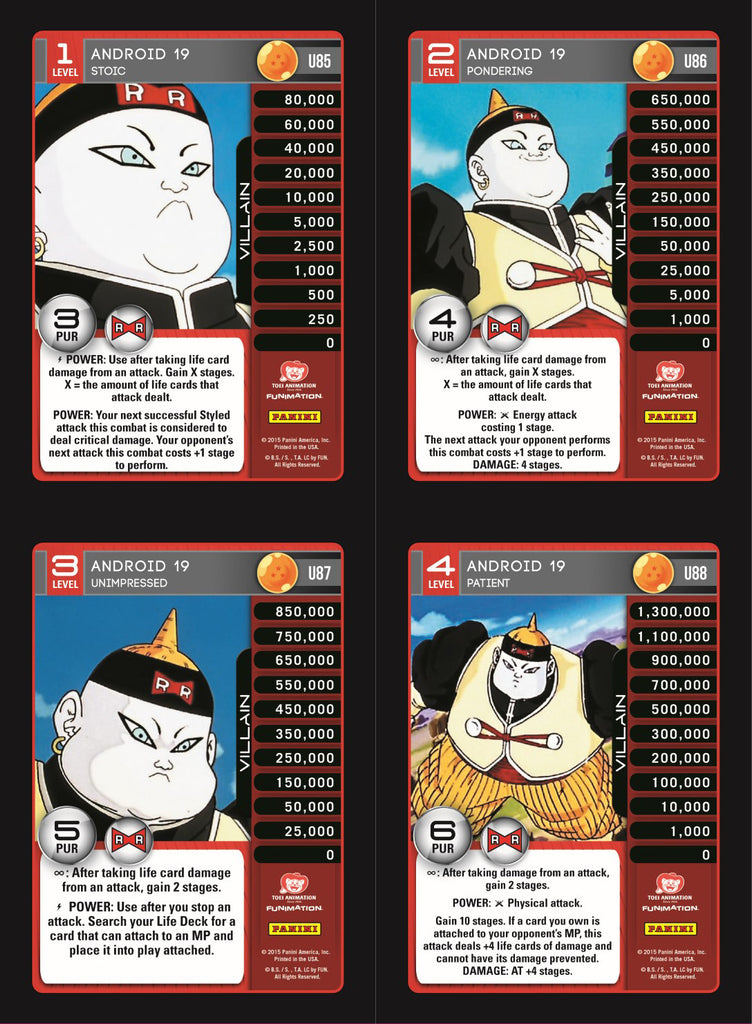 Android 19 Lv1-4