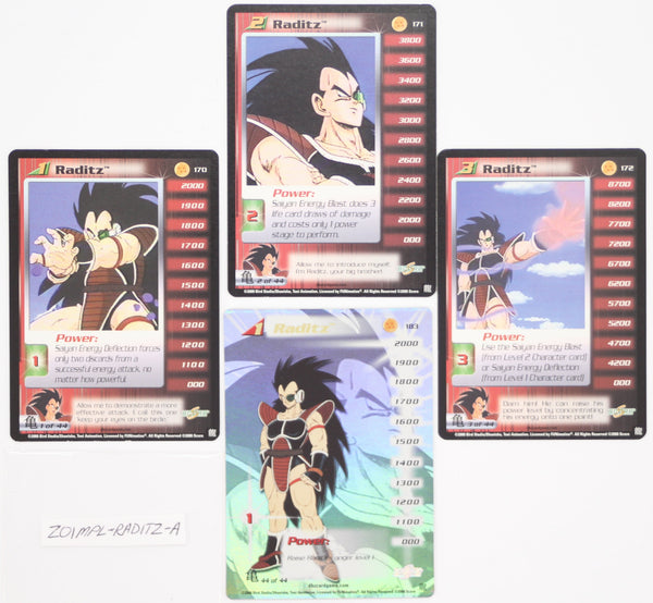 Retro DBZ CCG | Raditz - Saiyan Saga MP Set – DBZ Exchange