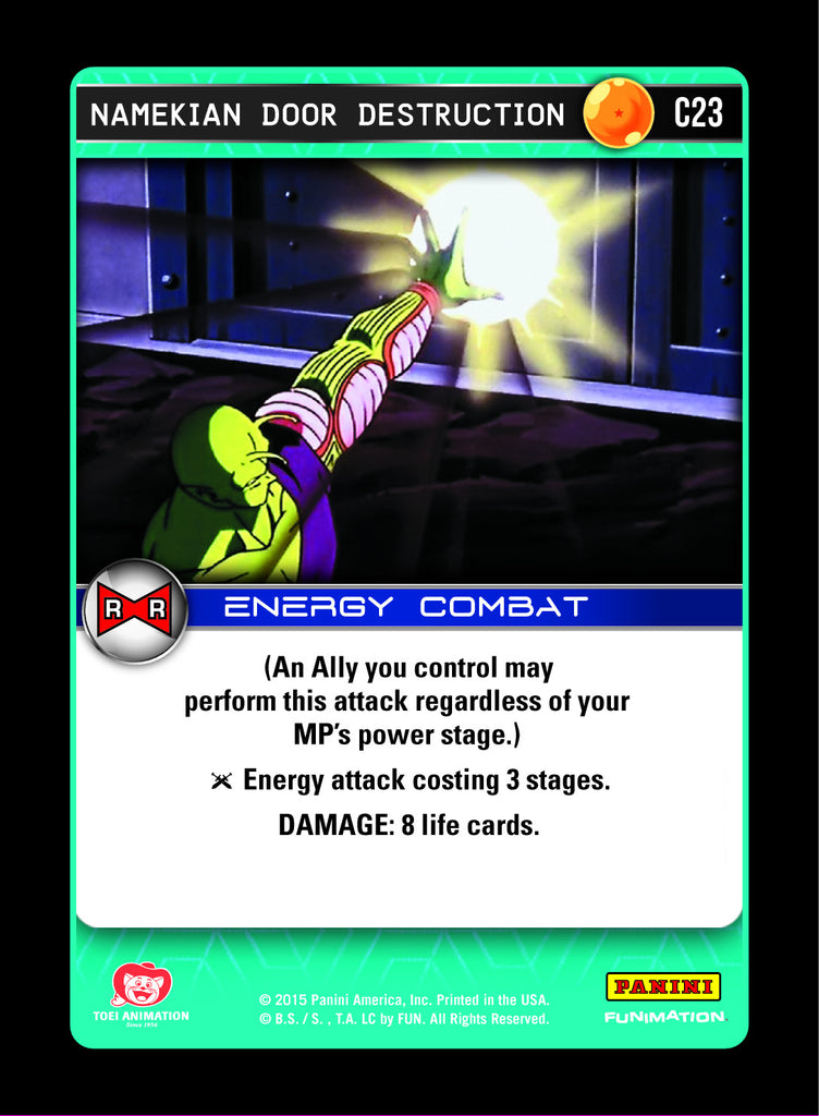 C23 Namekian Door Destruction
