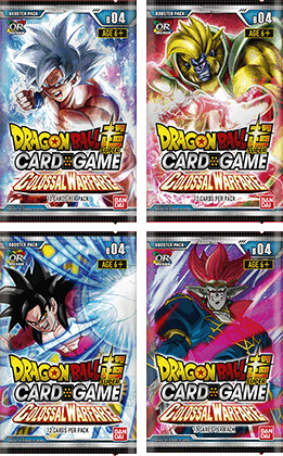 Dragon Ball Super TCG | Colossal Warfare Booster Pack (B04) DBZ Exchange Dragon Ball Super TCG | Colossal Warfare Booster Pack (B04) DBZ Exchange