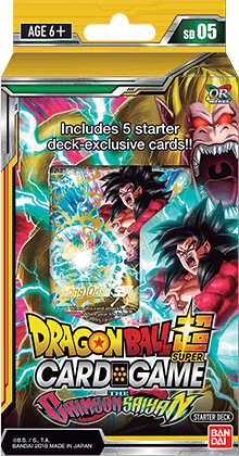 The Crimson Saiyan Starter Deck (SD05)