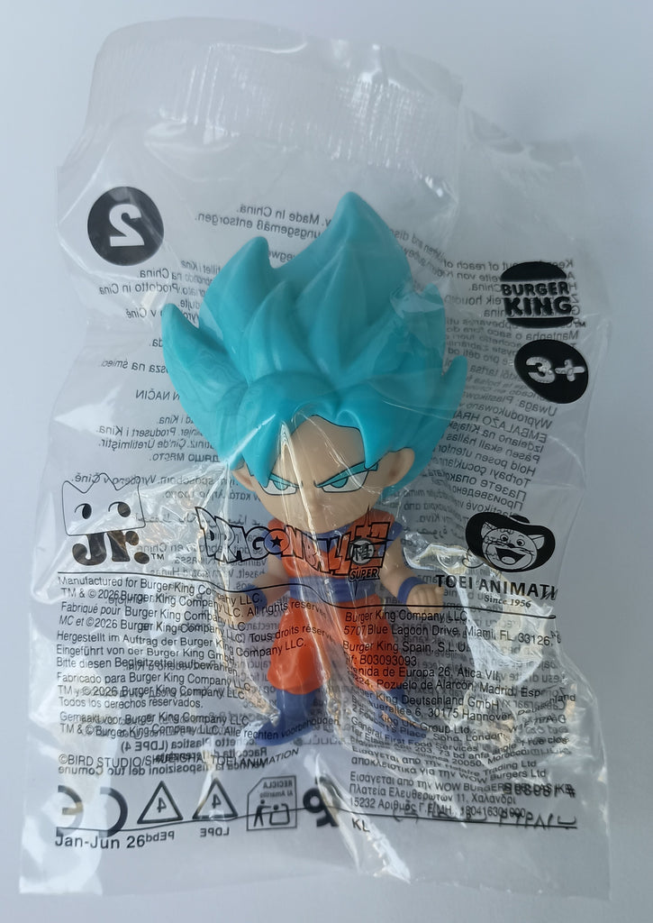 Sealed Burger King - Dragon Ball Super Figurines