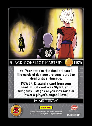 DR25 Black Conflict Mastery