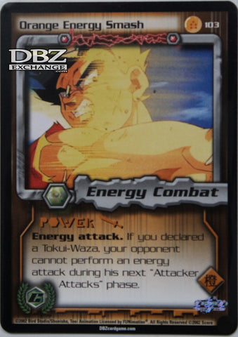 103 Orange Energy Smash