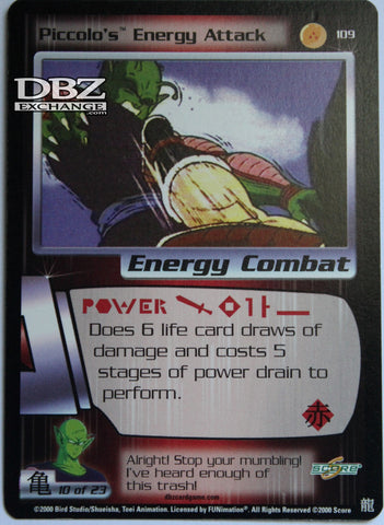 109 Piccolo's Energy Attack