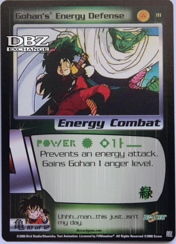 111 Gohan's Energy Defense