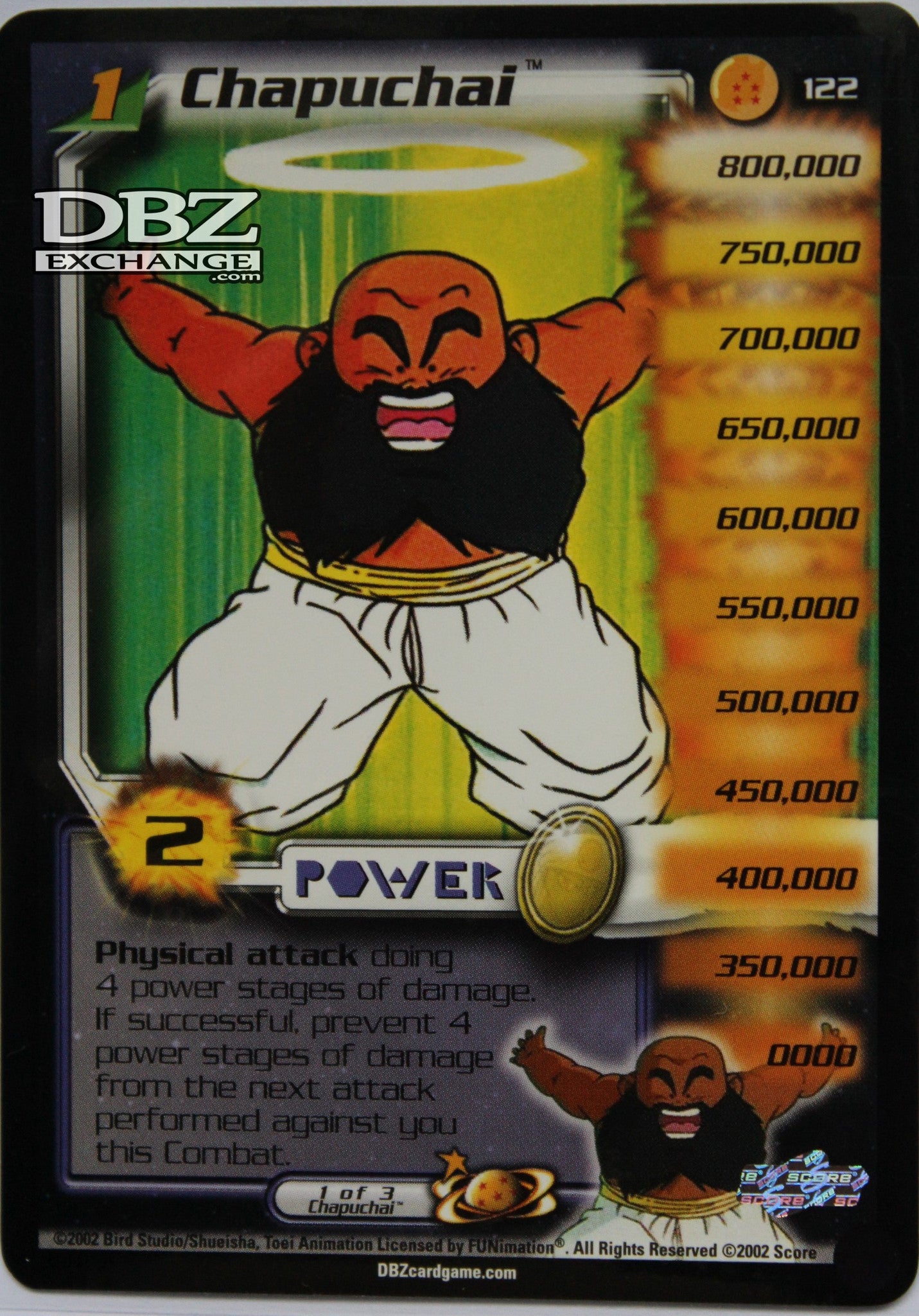 Score: Dragon Ball Z Cards – Page 37 – DBZ Exchange